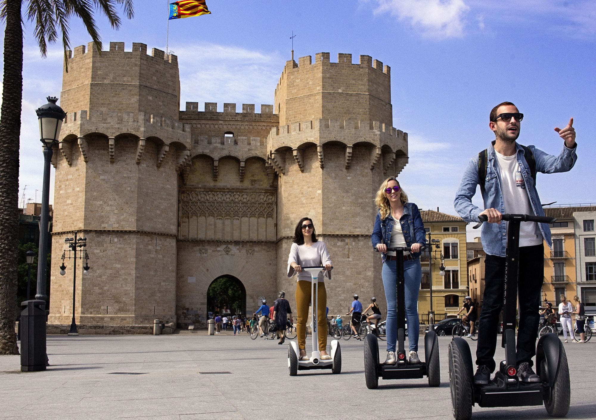 tours en Segway por Valencia Medieval centro histórico